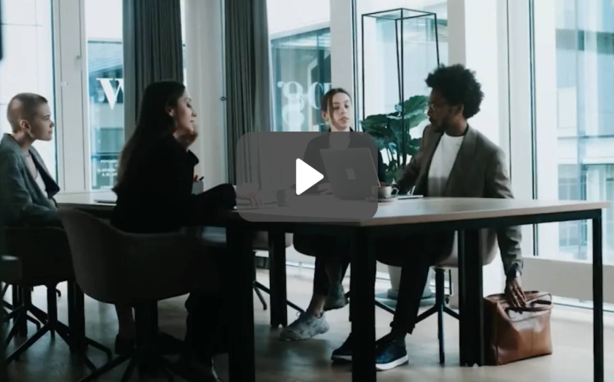 People sitting at a table